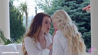 Misha Cross És Lola Tay Érzéki Leszbikus Ujjazás Jelenetben