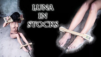 Arab Princess Luna Punished And Chained In Stocks